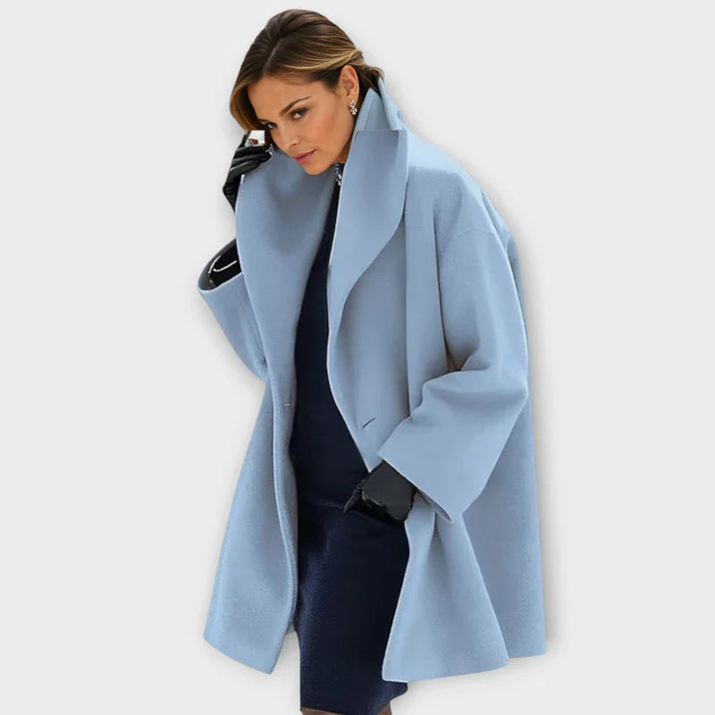LUCILE | Manteau Laine Minimaliste