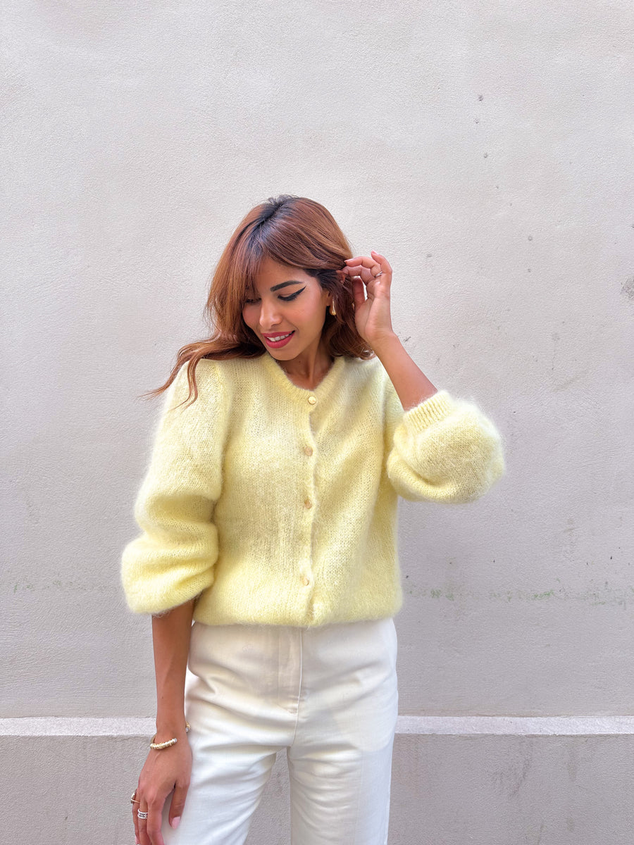 SOLÈNE | Cardigan Doux en Maille