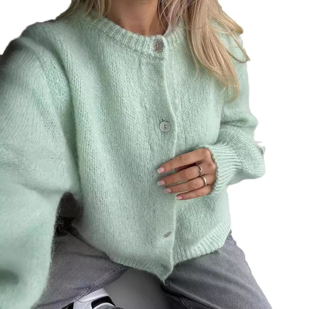 SOLÈNE | Cardigan Doux en Maille