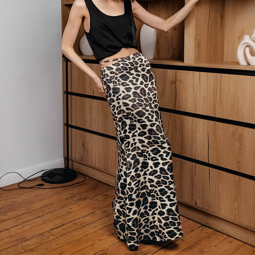 MADELEINE | Satin Fishtail Skirt