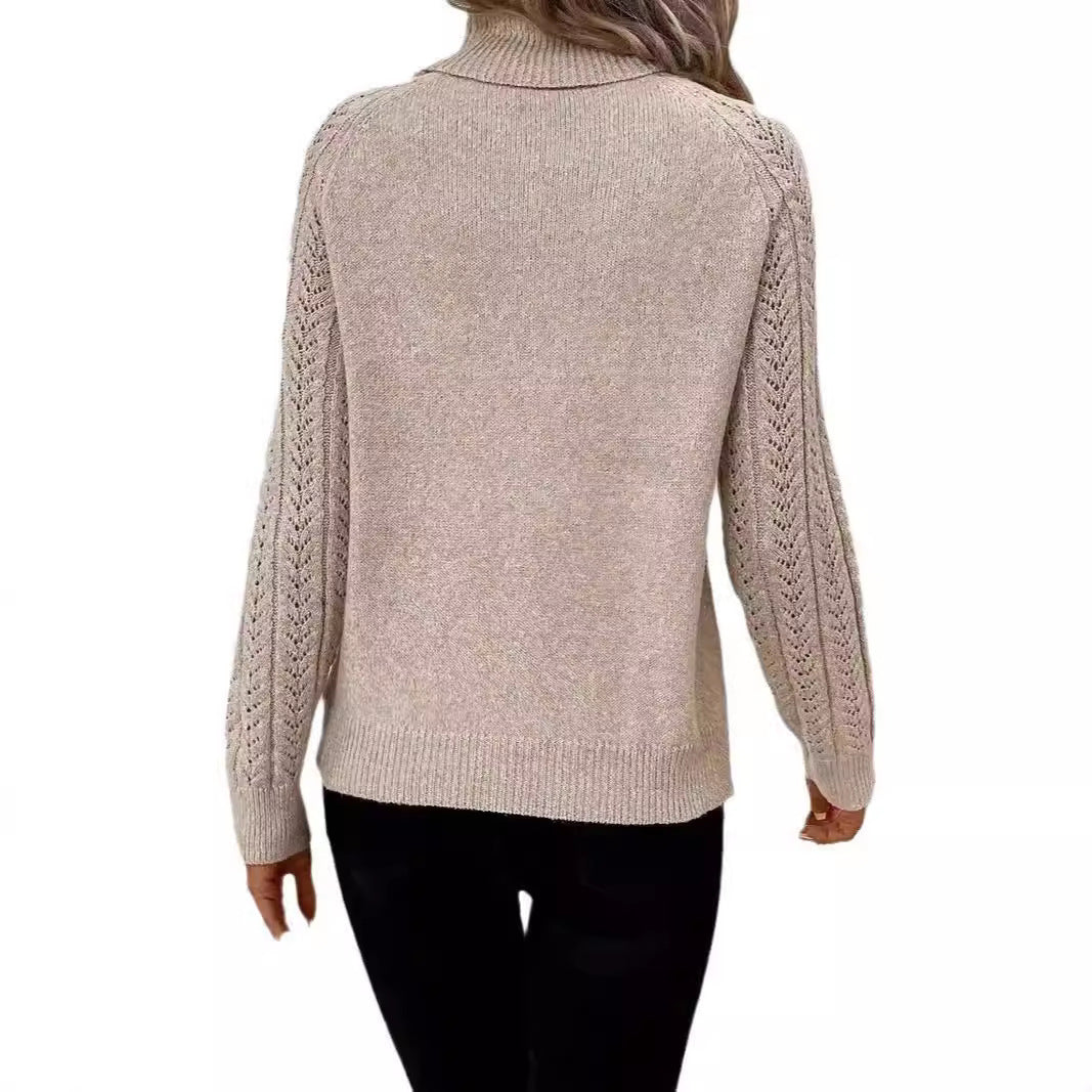 CELINE | Openwork Turtleneck Sweater