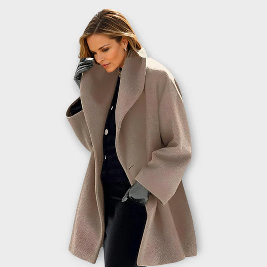 LUCILE | Minimalist Wool Coat