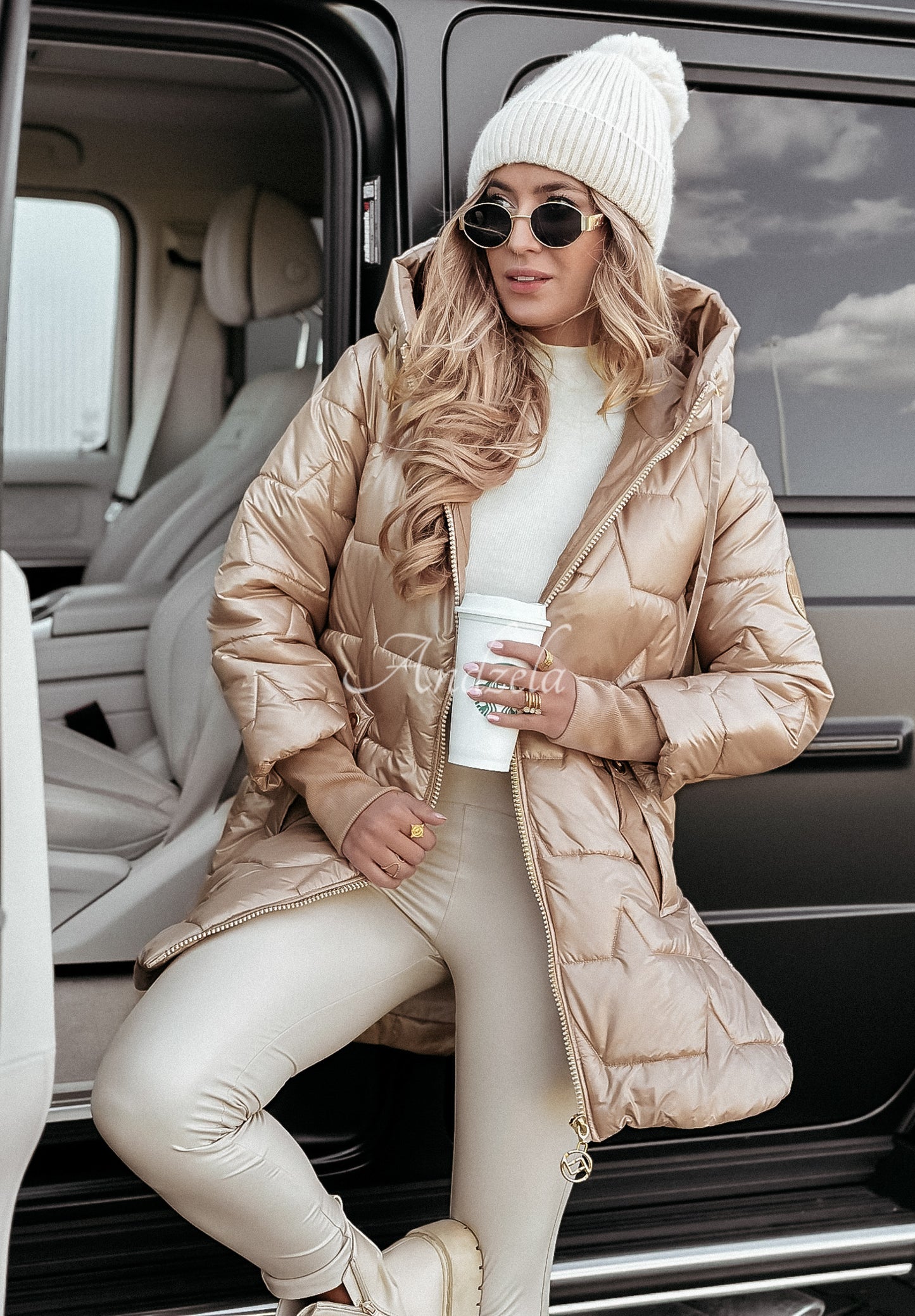 CHARLOTTE | Chaqueta de plumas Winter Elegance
