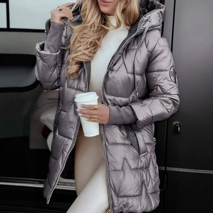 CHARLOTTE | Chaqueta de plumas Winter Elegance