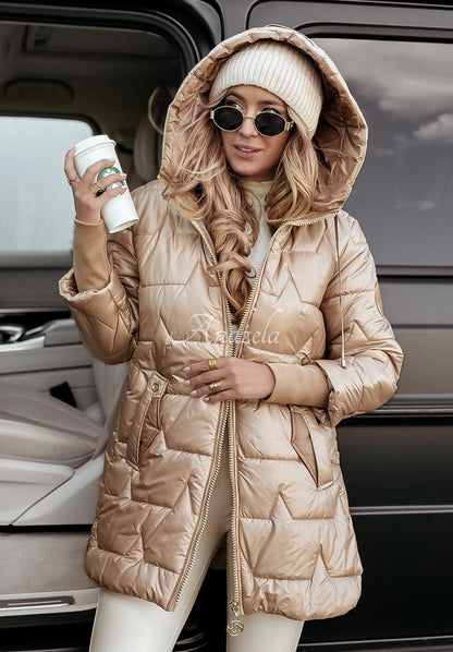 CHARLOTTE | Chaqueta de plumas Winter Elegance
