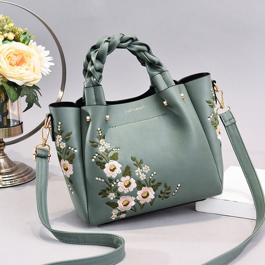 FLORA | Zippered Handbag 