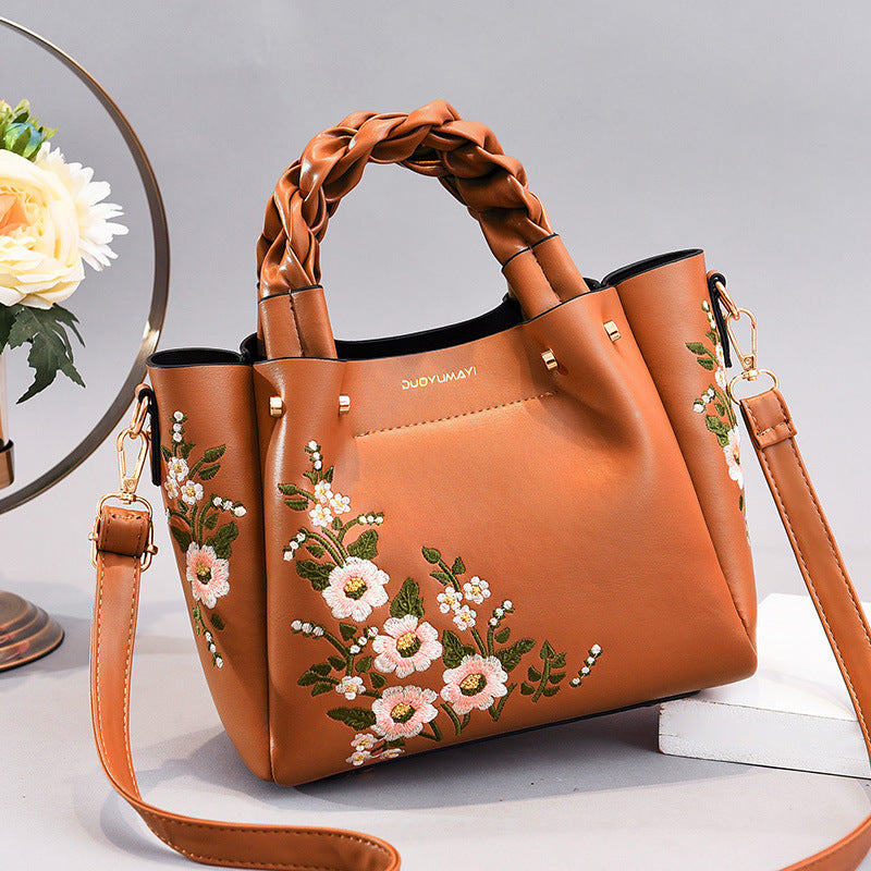 FLORA | Bolso de mano con cremallera 