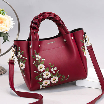 FLORA | Bolso de mano con cremallera 
