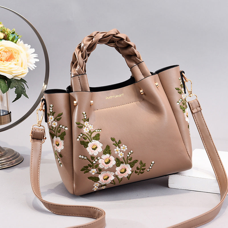 FLORA | Bolso de mano con cremallera 