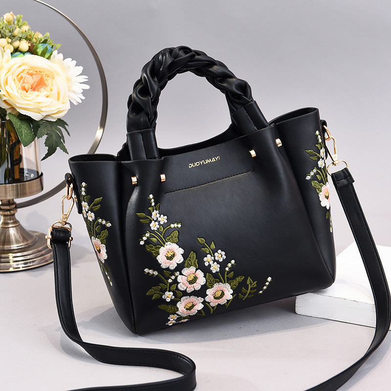 FLORA | Bolso de mano con cremallera 