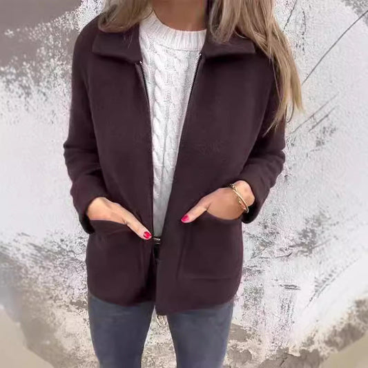 FLORA | Wool Cardigan Jacket