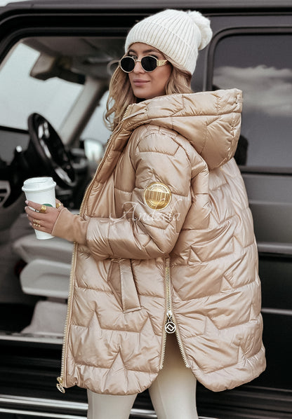 CHARLOTTE | Chaqueta de plumas Winter Elegance