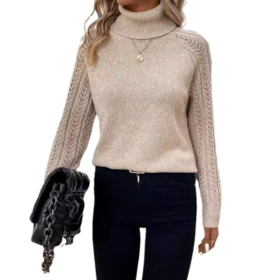 CELINE | Openwork Turtleneck Sweater