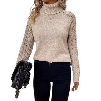 CELINE | Openwork Turtleneck Sweater