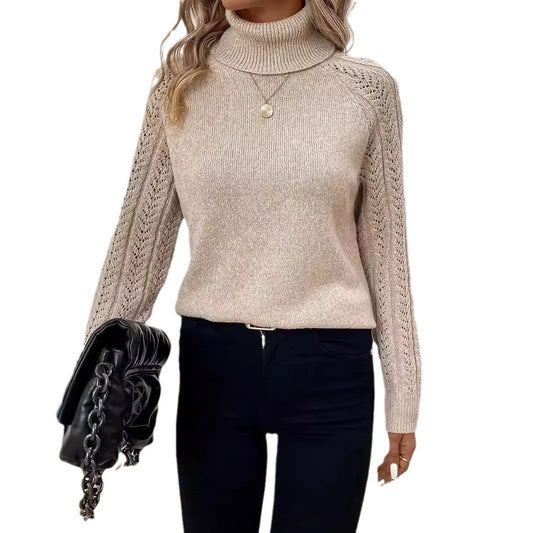 CELINE | Openwork Turtleneck Sweater