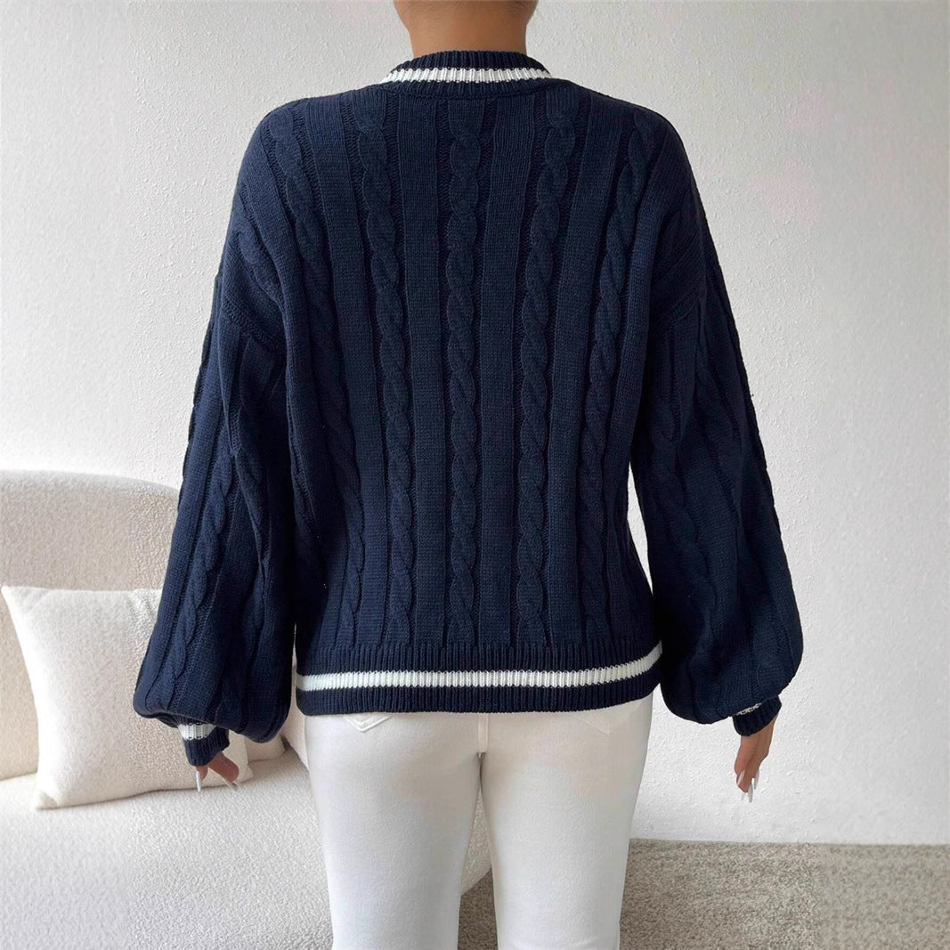 IRIS | Elegant V-Neck Sweater