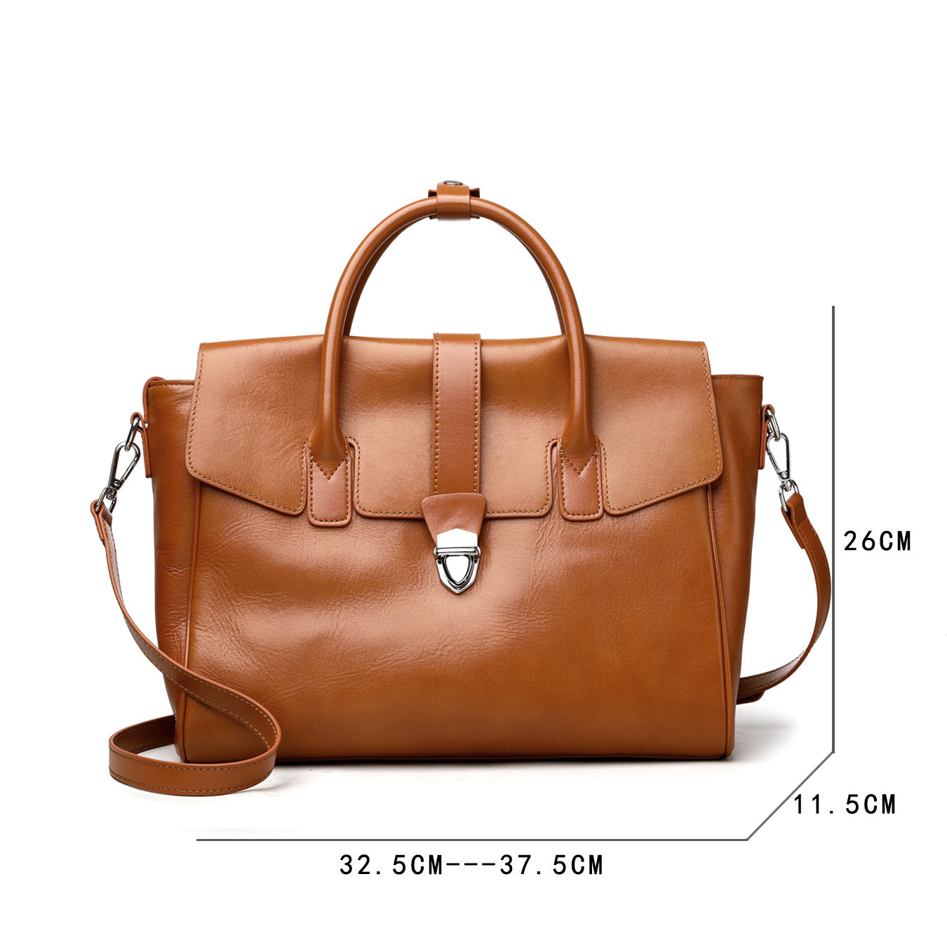 OLIVIA | Vintage Spacious Shoulder Bag 