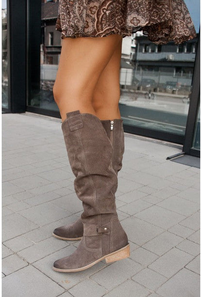 ELZA | Botas altas de ante