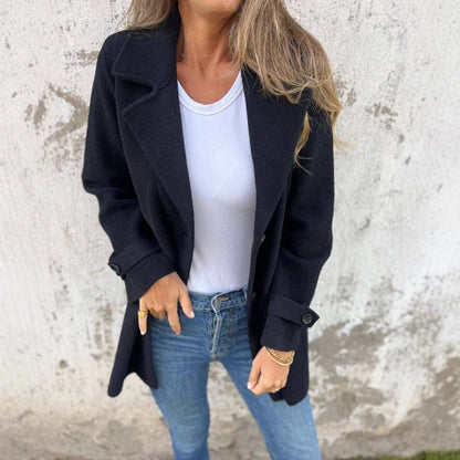 SELENE | Long Wool Coat