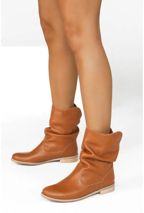 STELLA | Chic Low Heel Ankle Boots 