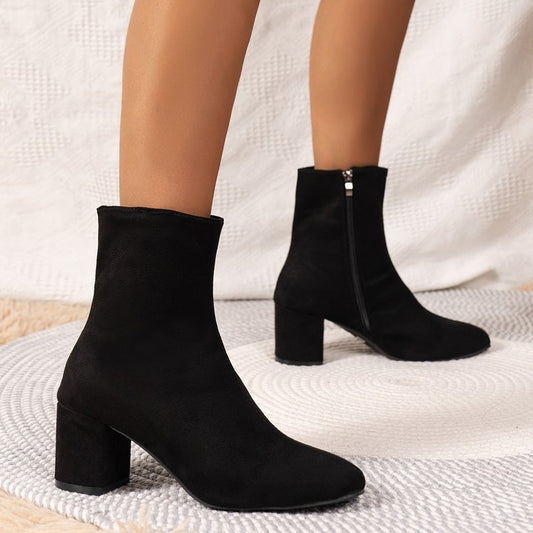 VIRGINIA | Suede Martin Boots