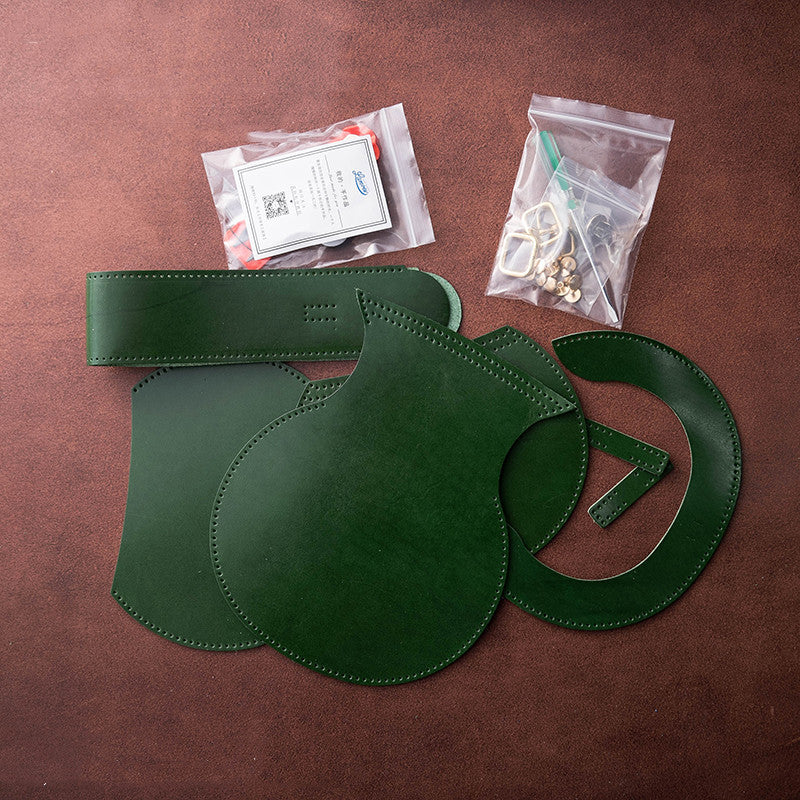 NATURALEZA | Bolso de hombro de cuero natural hecho a mano 