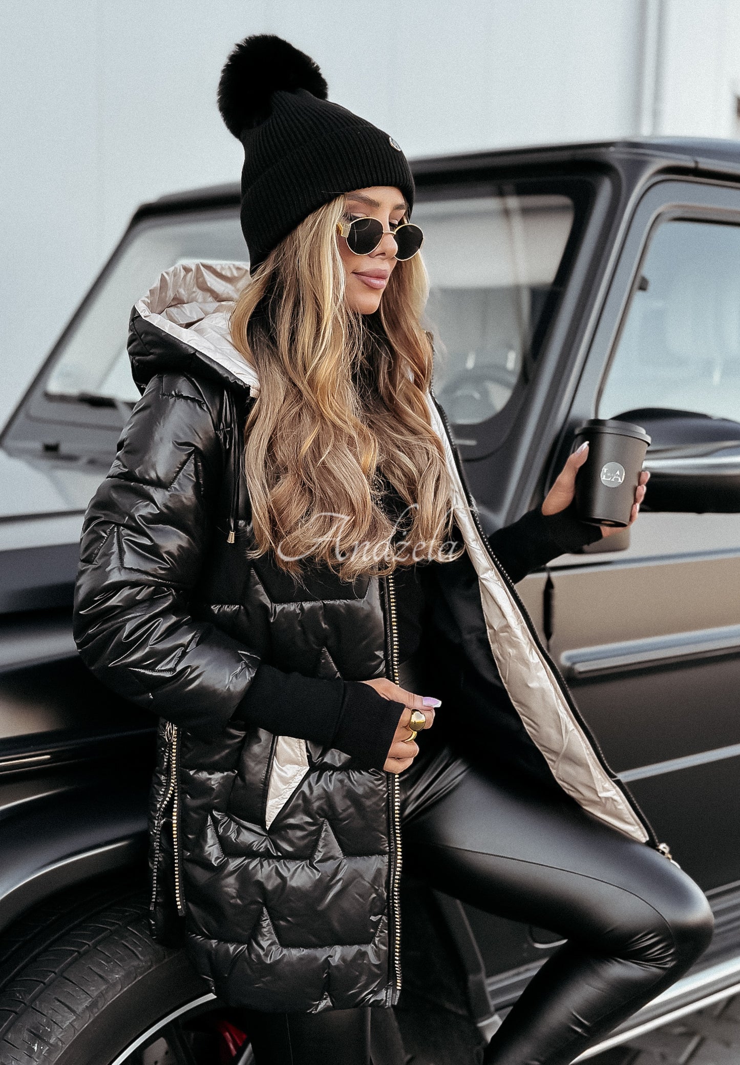 CHARLOTTE | Chaqueta de plumas Winter Elegance