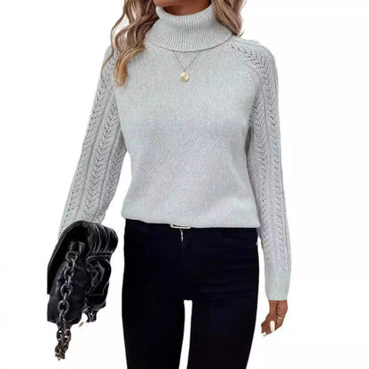 CELINE | Openwork Turtleneck Sweater