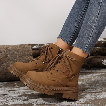 SAFIRA | Botines finos con cordones