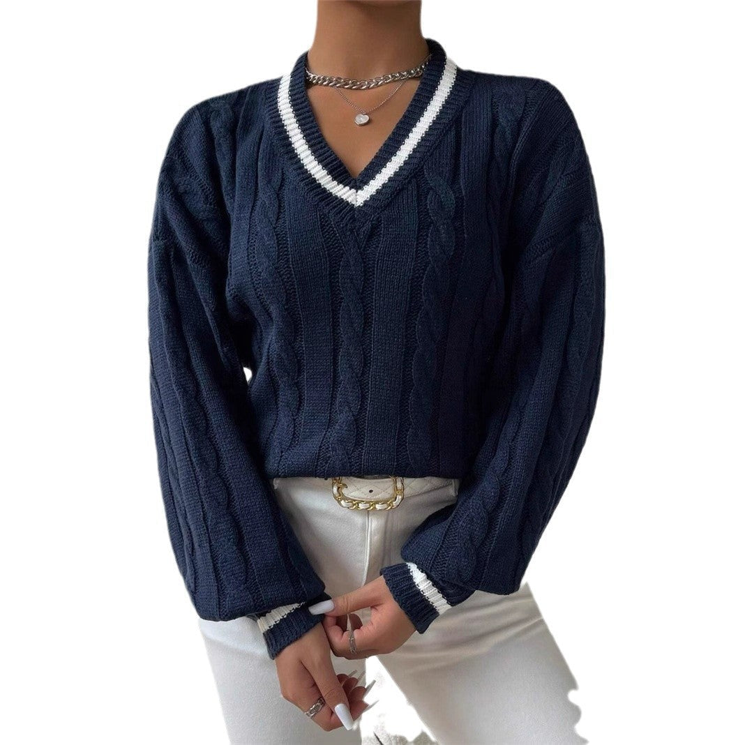 IRIS | Elegant V-Neck Sweater