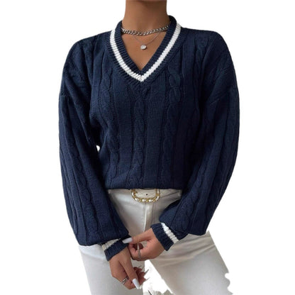 IRIS | Elegant V-Neck Sweater