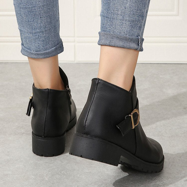 DORA | Short Leather Boots
