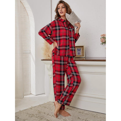 LYDIA | Plaid Relax Set