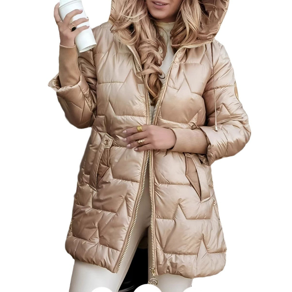 CHARLOTTE | Chaqueta de plumas Winter Elegance