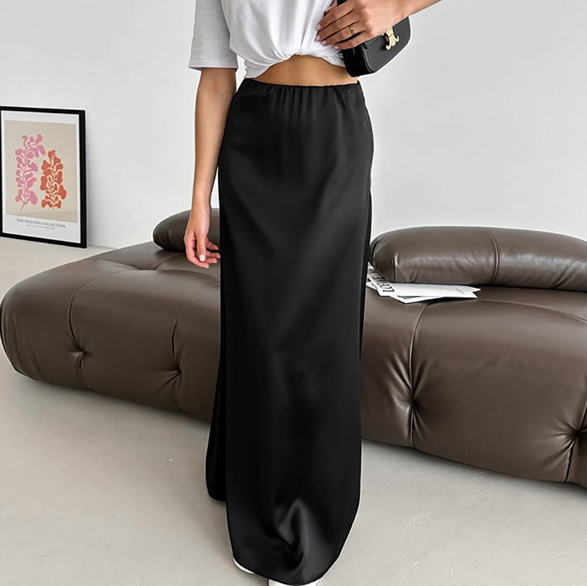 MARIE | Long Slim Skirt