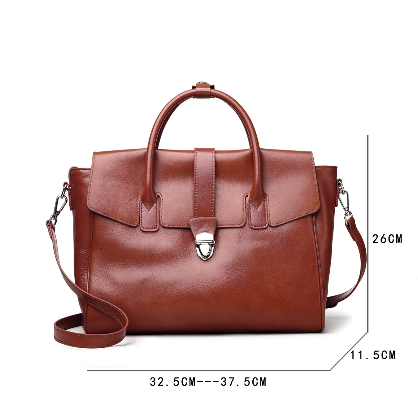 OLIVIA | Vintage Spacious Shoulder Bag 