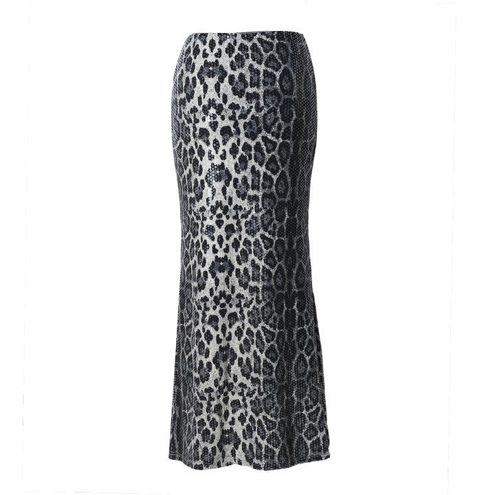 MAUD | Glamour Leopard Skirt