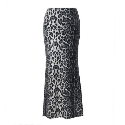 MAUD | Glamour Leopard Skirt