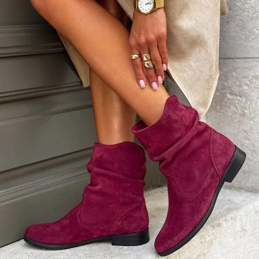 STELLA | Chic Low Heel Ankle Boots 