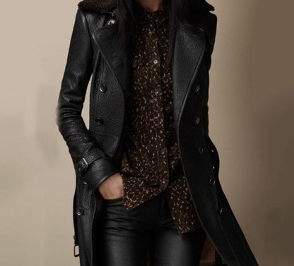 VALENTINA | Faux Leather Jacket 