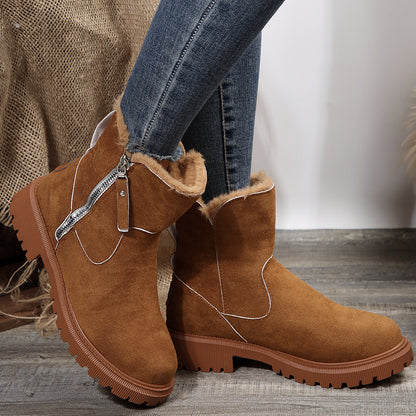 CHILI | Fur-lined Suede Boots