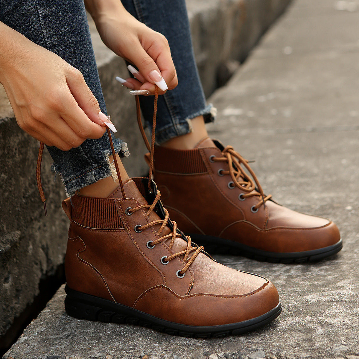 ELISSIA | Bottes Cheville Style Western