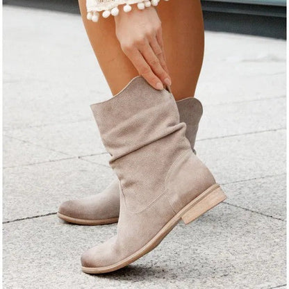 STELLA | Chic Low Heel Ankle Boots 