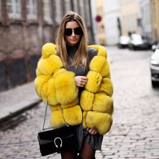 CALINE | Glamorous Fur Coat