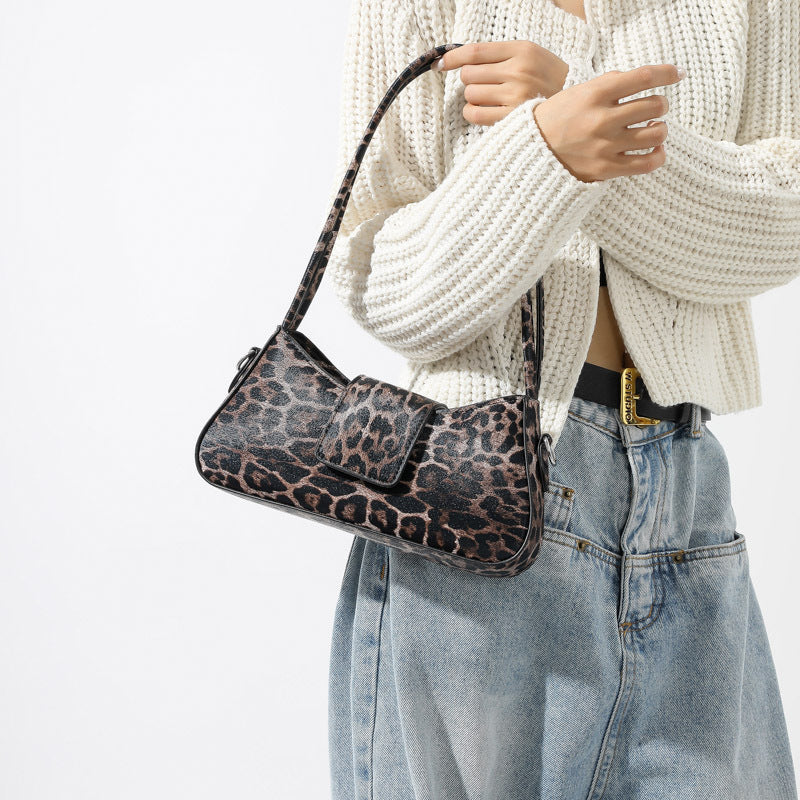 NORTEAMERICA | Bolso retro de leopardo