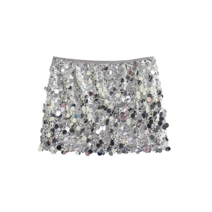 CAROLINE | A-Line Sequin Skirt 
