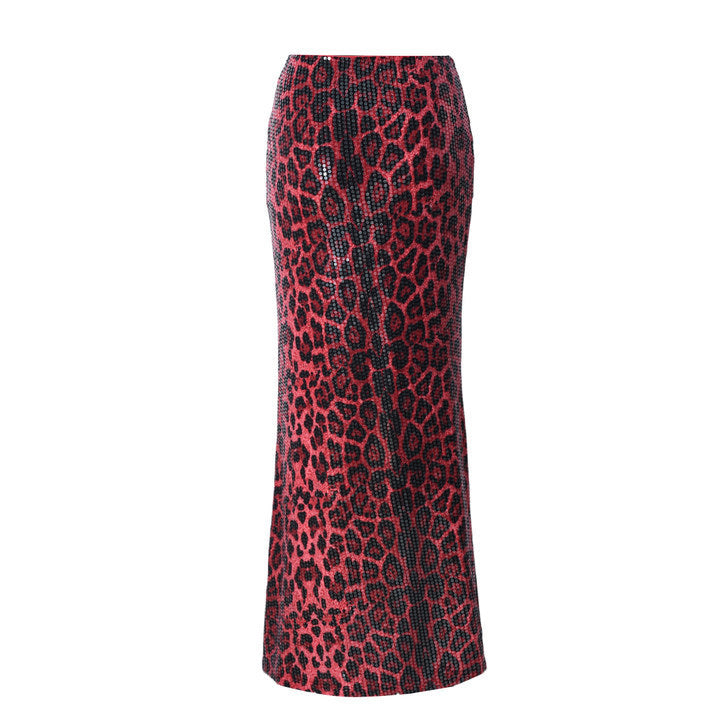 MAUD | Glamour Leopard Skirt
