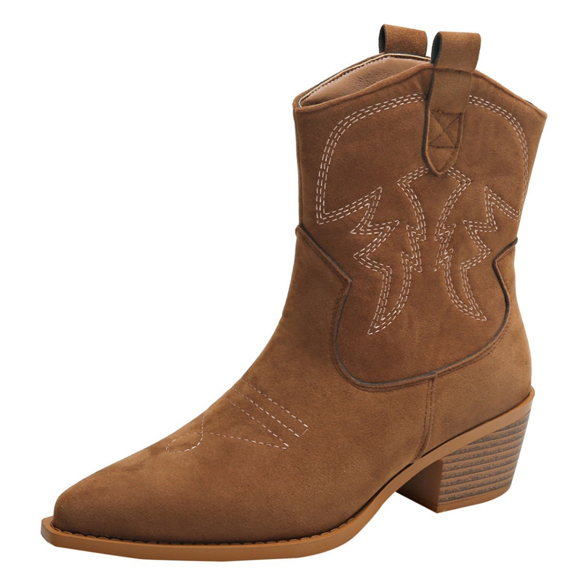 PENNY | Suede Cowboy Boots 