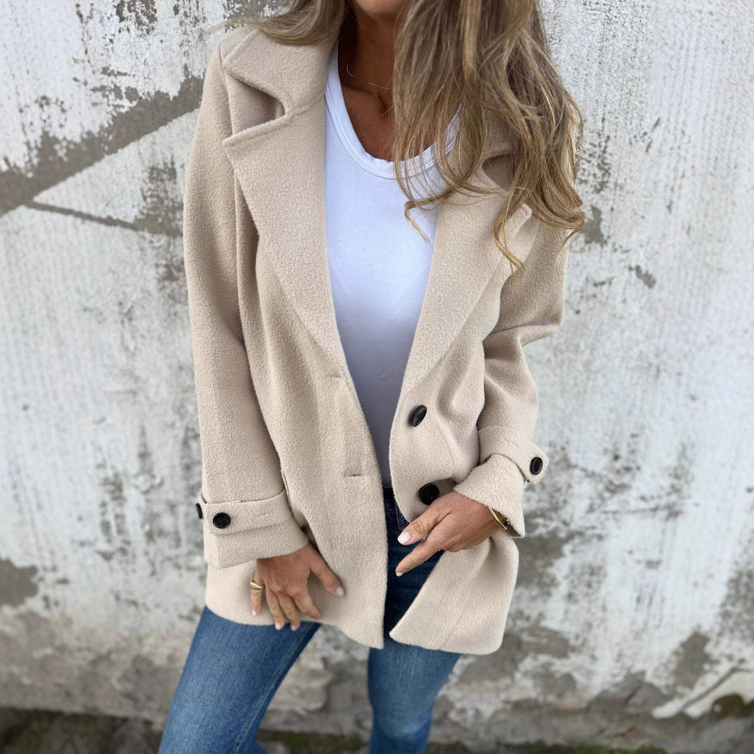 SELENE | Long Wool Coat