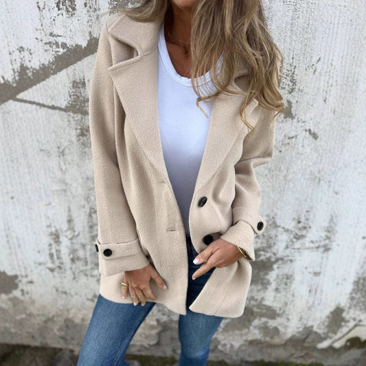 SELENE | Long Wool Coat